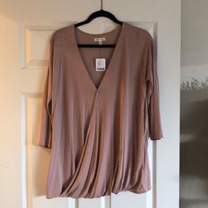 Blush Surplus Top